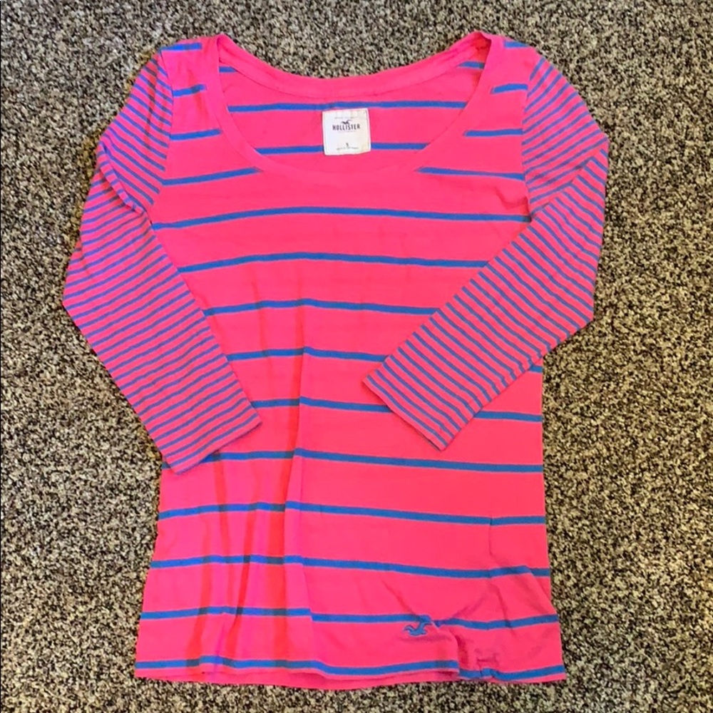 Hollister small 3/4 sleeve shirt